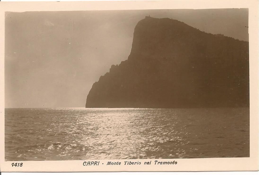 CAPRI -  MONTE TIBERIO AL TRAMAONTO - NV