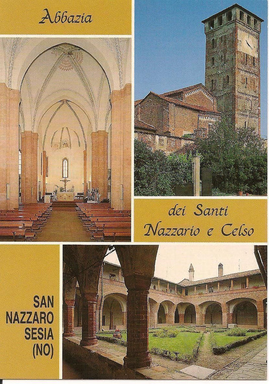SAN NAZZARO SESIA - ABBAZIA DEI SANTI NAZZARIO E CELSO - 3 V
