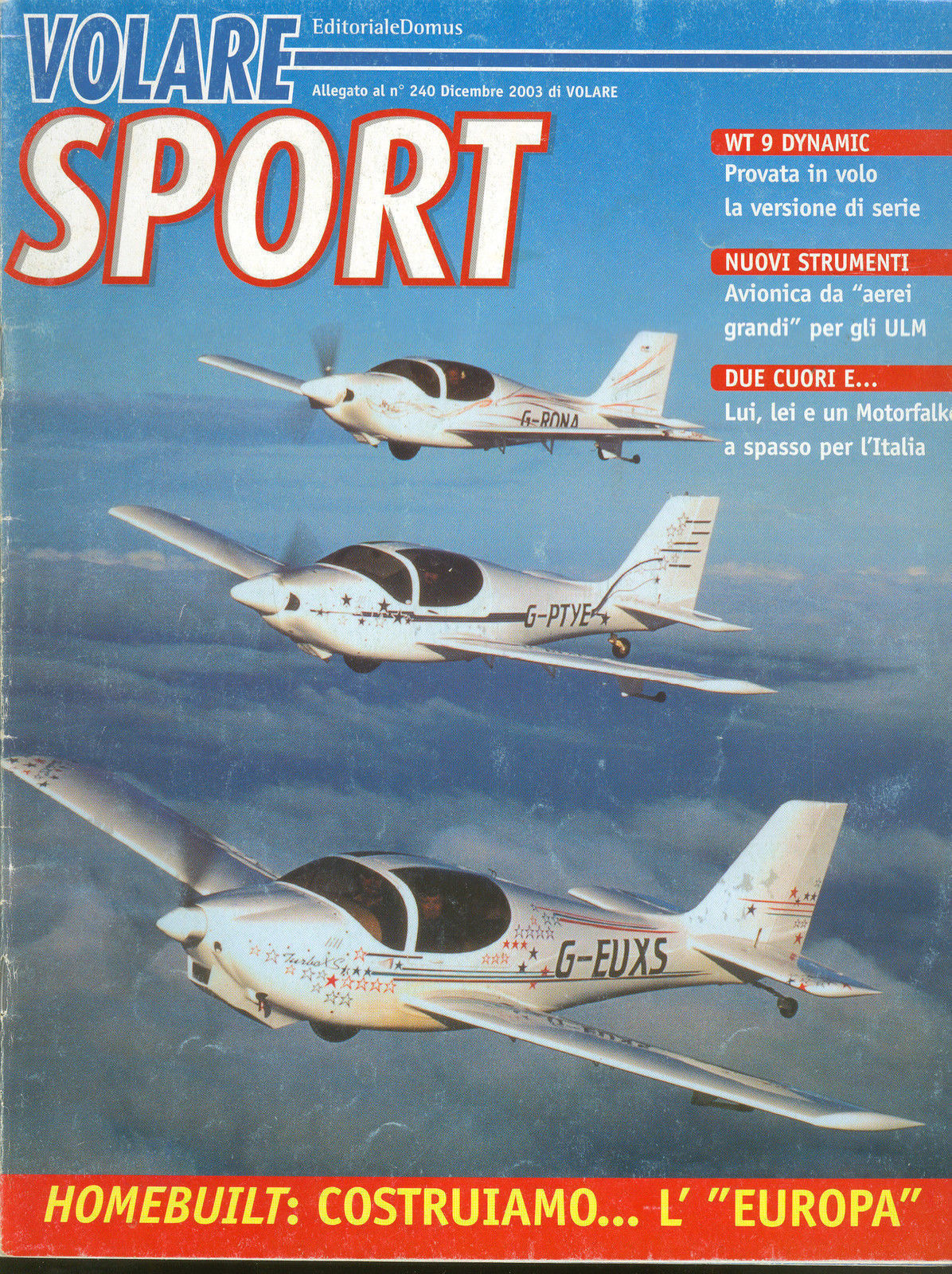 VOLARE SPORT - ALLEGATO A N 240 - DICEMBRE 2003