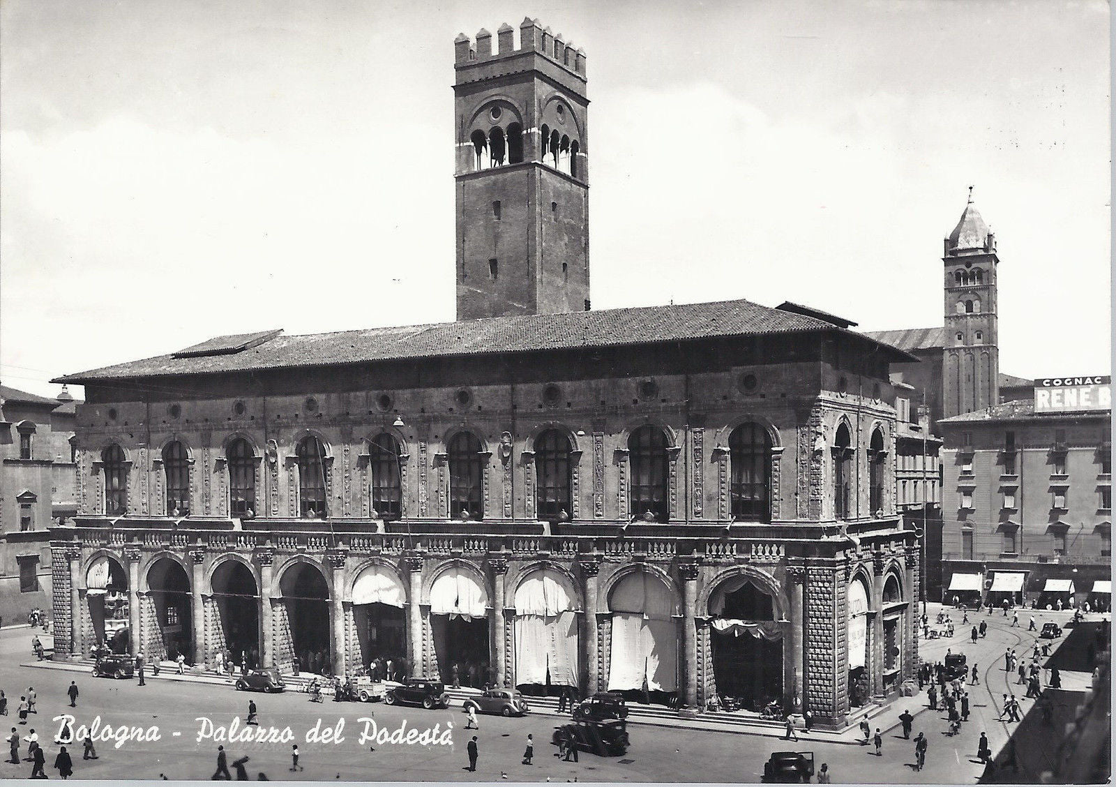 BOLOGNA - PALAZZO DEL PODESTA' - V 1966 - FG