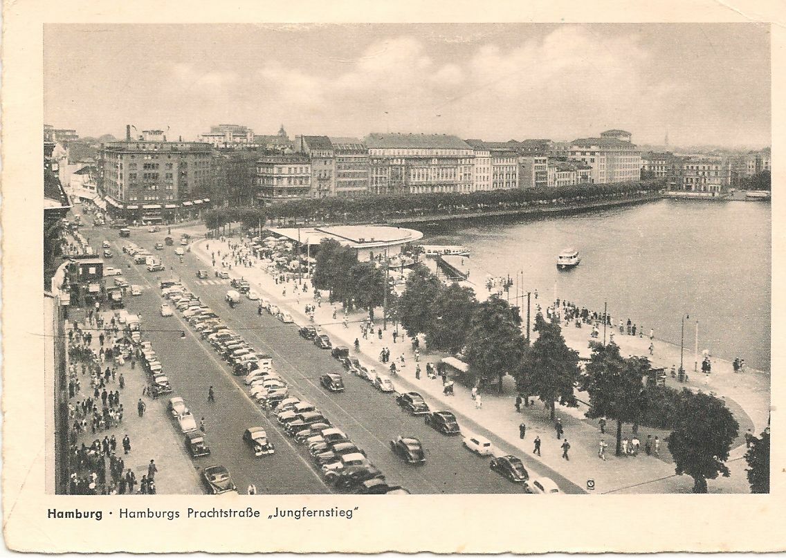 HAMBURG - HAMBURGS PRACHTSTRASSE JUNGFERSTIEG - NV