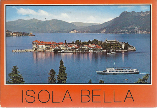 ISOLA BELLA - LAGO MAGGIORE - VISTA DA STRESA - V1985