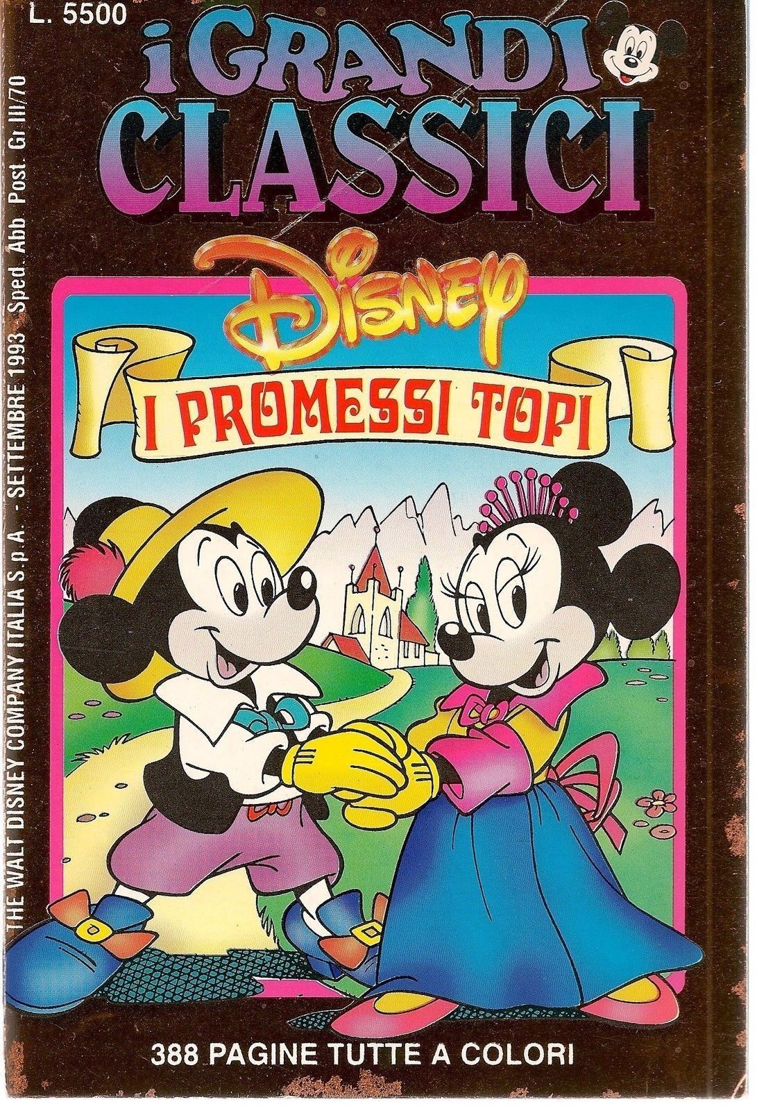I GRANDI CLASSICI DISNEY N° 82 - SETTEMBRE 1993