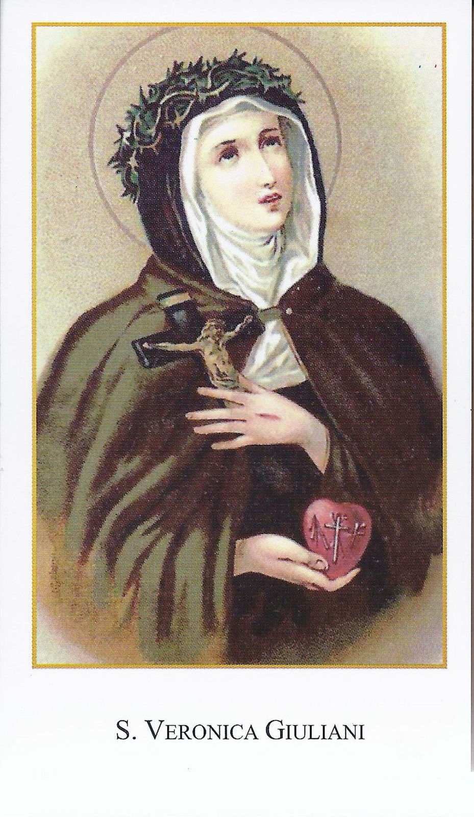 S. VERONICA GIULIANI - SANTINO - AS013-345 - Ed. Paco