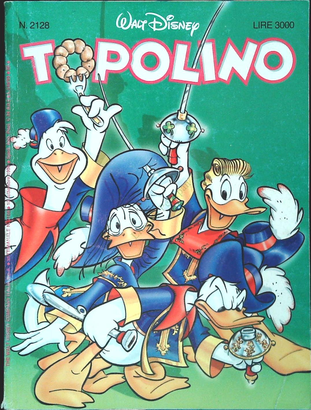 TOPOLINO N. 2128 - 10 SETTEMBRE 1996