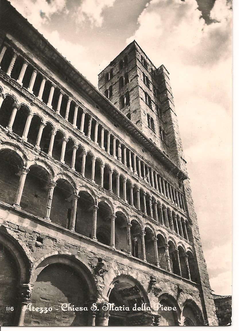 AREZZO - CHIESA SANTA MARIA DELLA PIEVE - NV