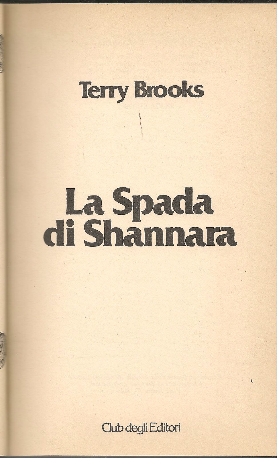 LA SPADA DISHANANRA - TERRY BROOKS
