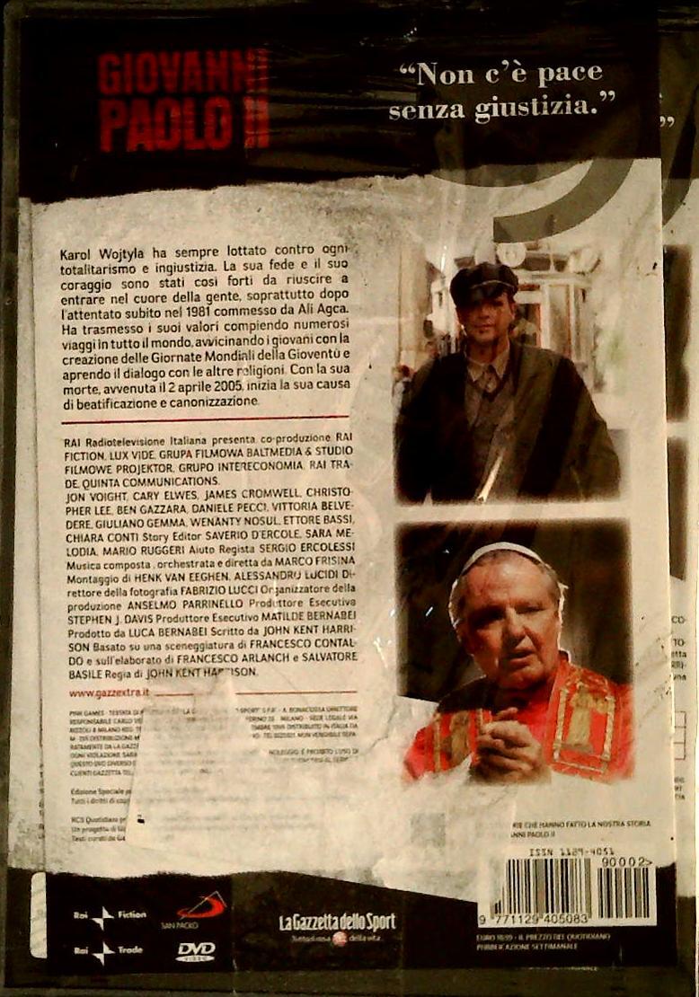 GIOVANNI PAOLO II- DVD