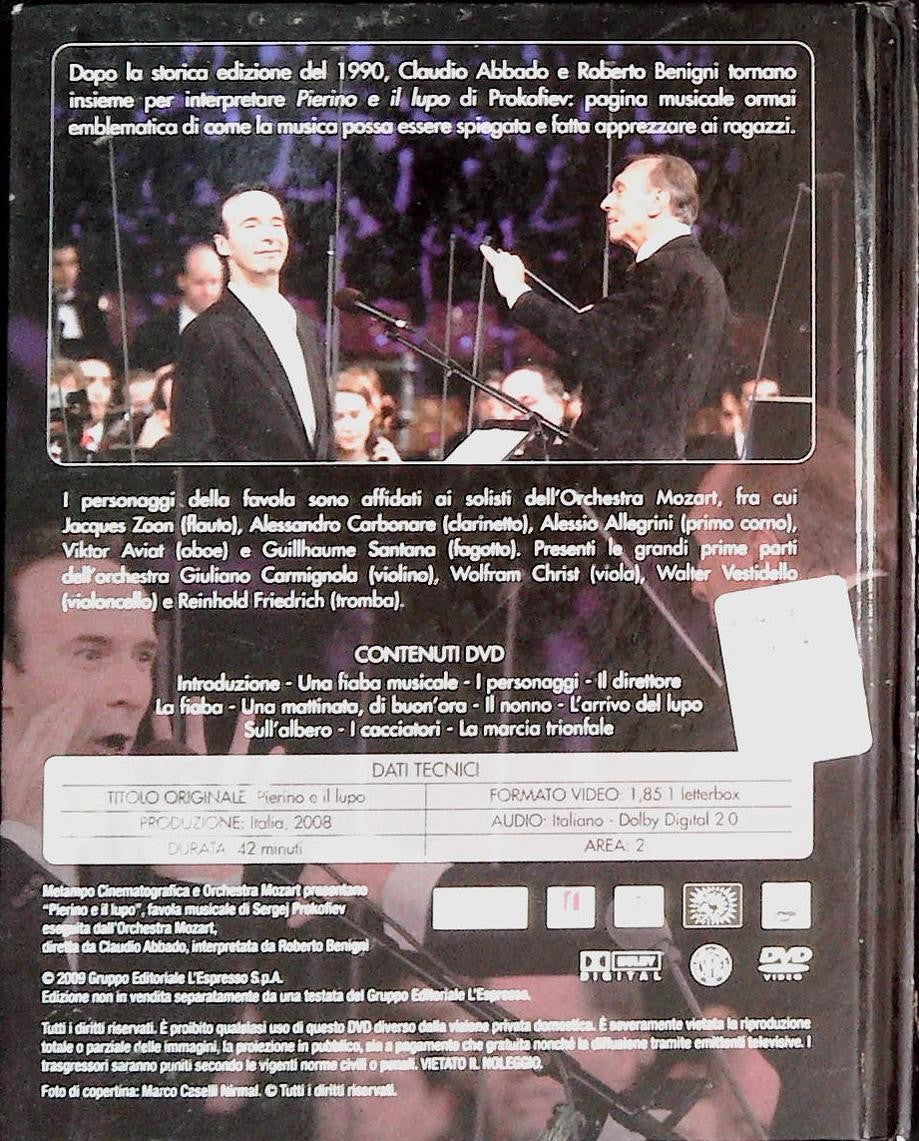 PIERINO E IL LUPO - DVD CON LIBRO