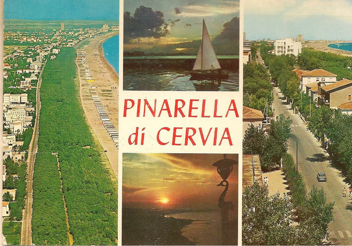 PINARELLA DI CERVIA - QUATTRO VEDUTE - V1968