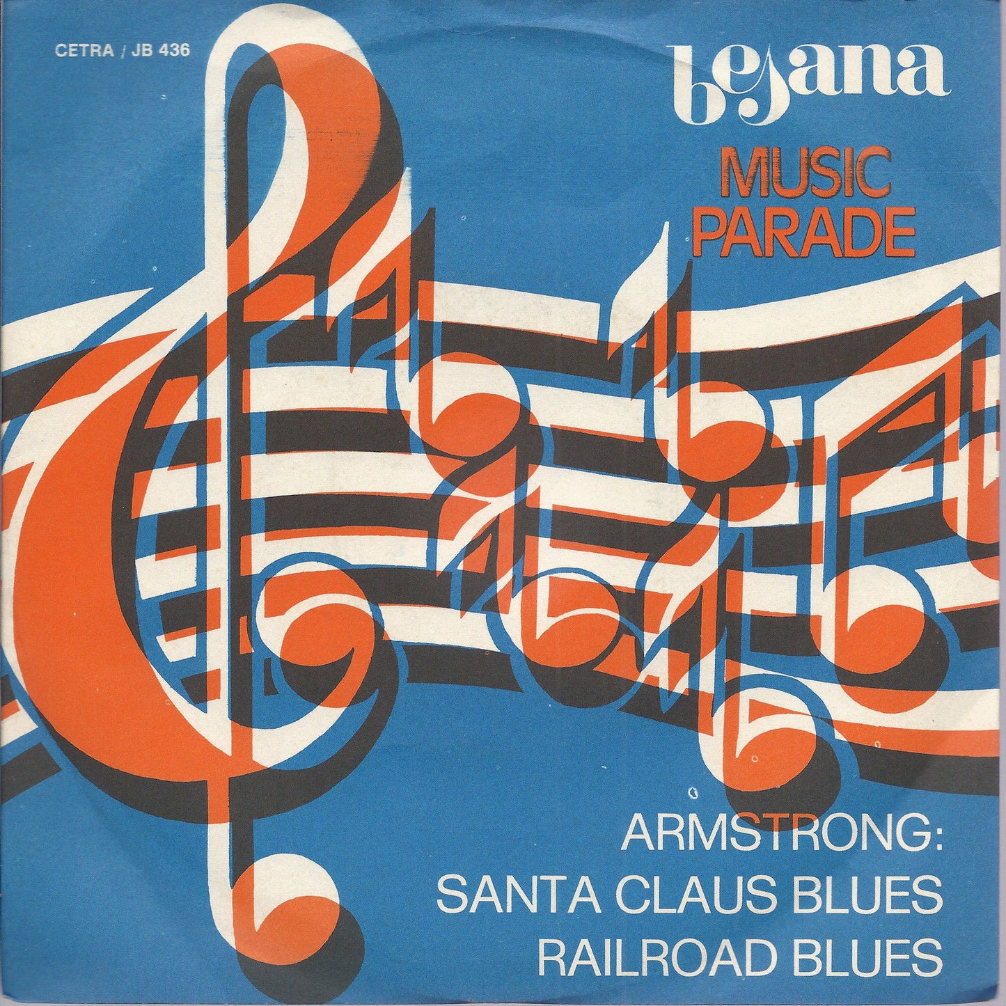 SANTA CLAUS BLUES - RAILROAD BLUES # LOUIS ARMSTRONG - Besana Music Parade