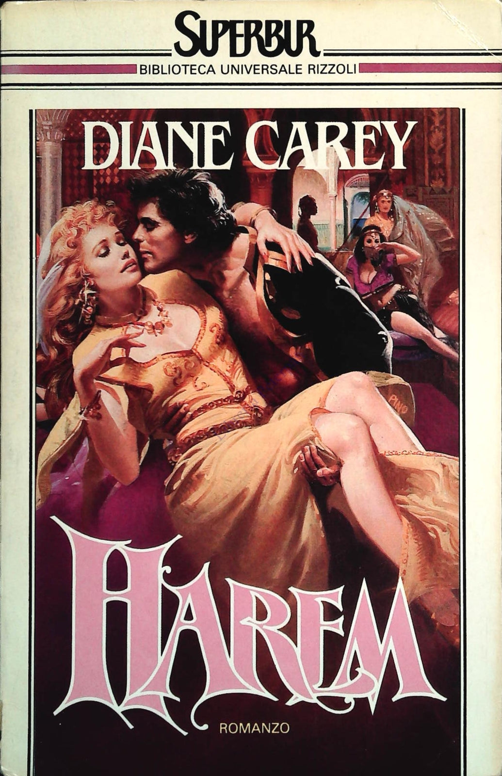 HAREM - DIANE CAREY - RIZZOLI SUPERBUR 1987