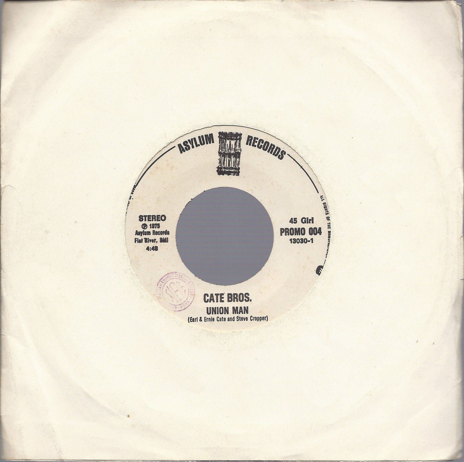 UNION MAN # CATE BROS. = EMMANUELLE 2 # THE GUMS - Ed. Juke Box