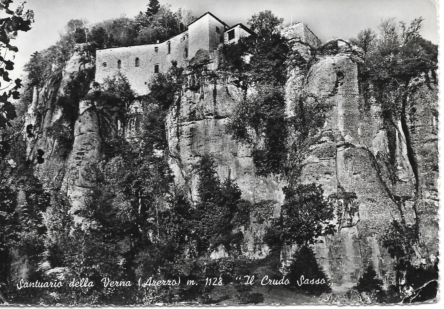 SANTUARIO DELLA VERNA  - IL CRUDO SASSO - NV