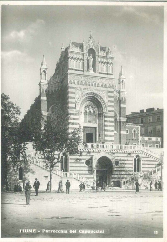FIUME - PARROCCHIA DEI CAPPUCCINI - V1941