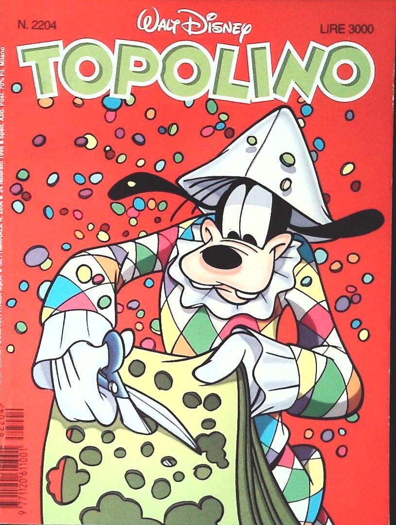 TOPOLINO N. 2204 - 24 FEBBRAIO 1998