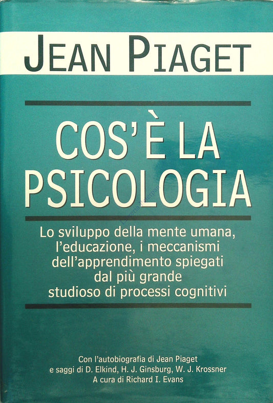 COSA E' LA PSICOLOGIA - JEAN PIAGET