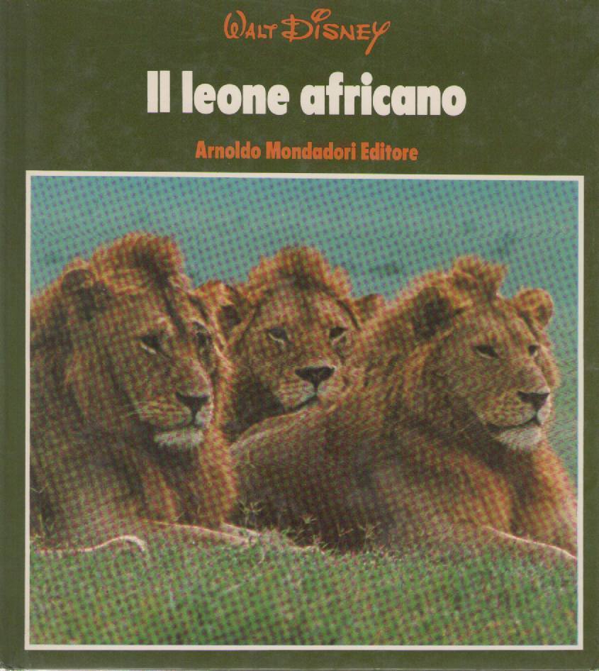 IL LEONE AFRICANO - WALT DISNEY