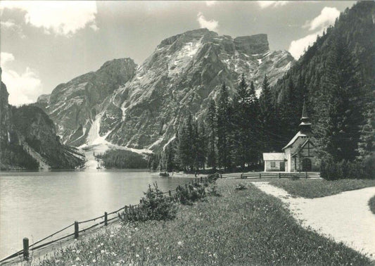 LAGO DI BRAIES - PANORAMA -1963