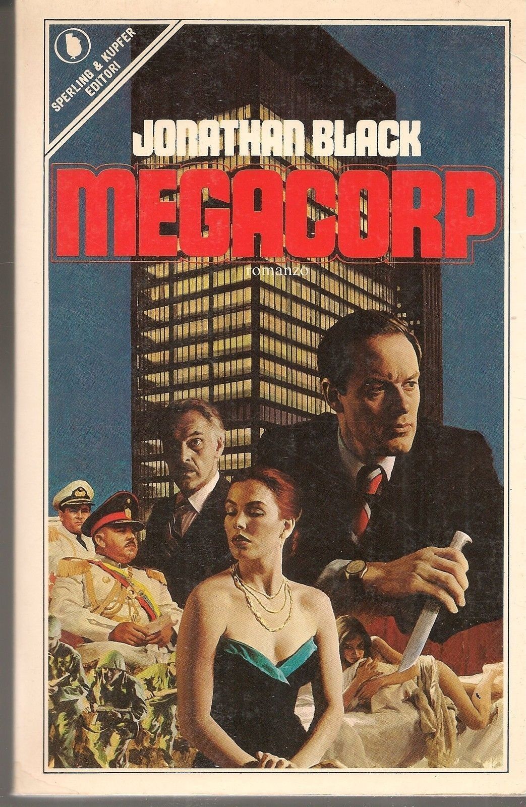 MEGACORP - JONATHAN BLACK    1^ Edizione 1983