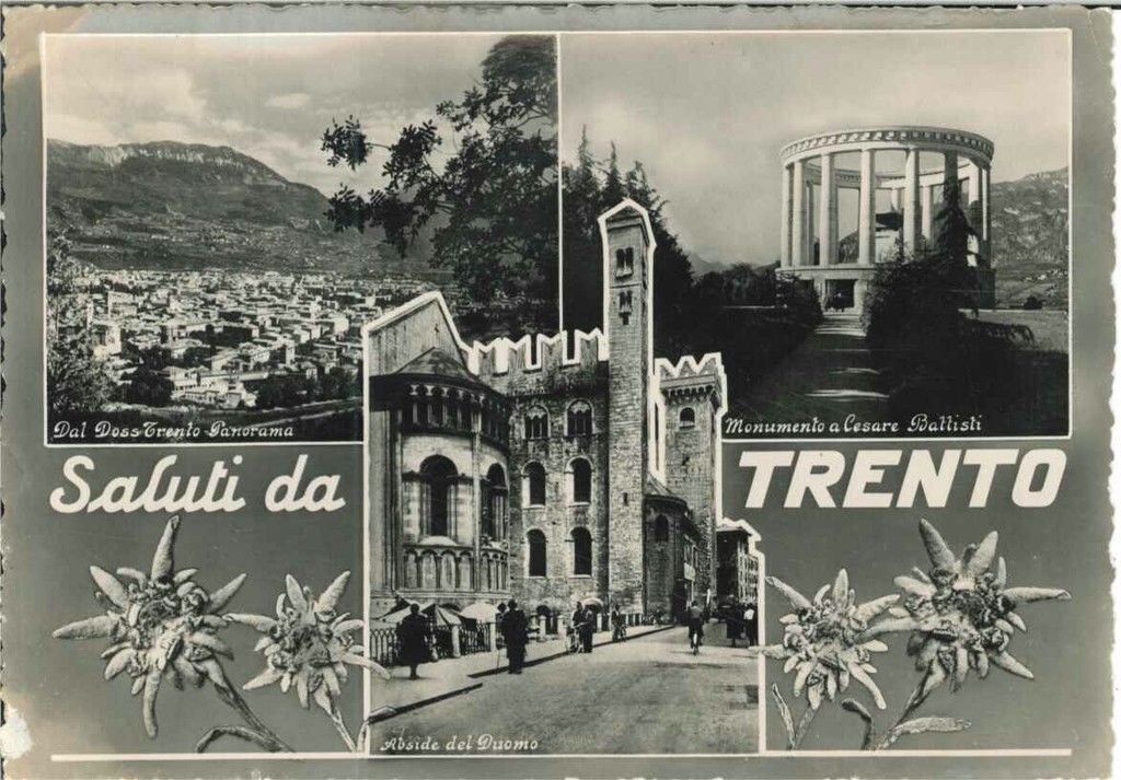TRENTO TRE VEDUTE - 1952