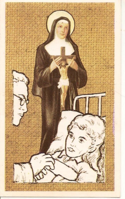 SANTA RITA - PREGHIERA DEI MALATI - HOLY CARD