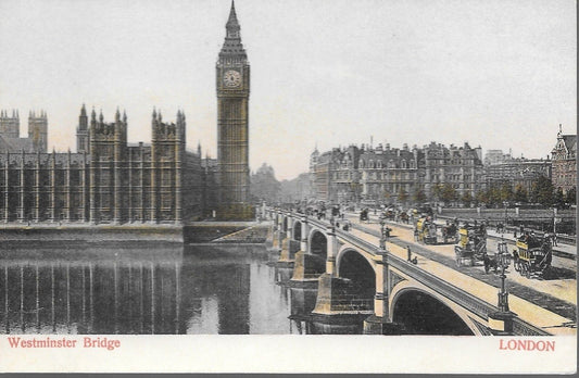 LONDRA/LONDON - WESTMISTER BRIDGE - NV/NT