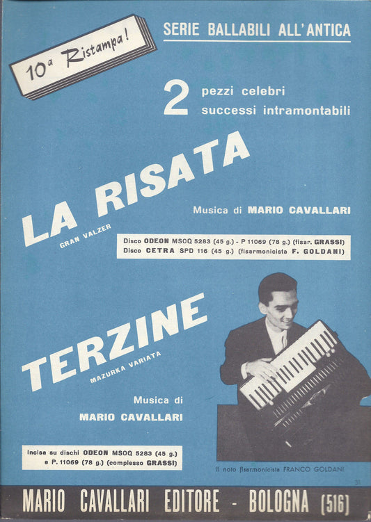 LA RISATA - TERZINE  Mario Cavallari ## SPARTITO