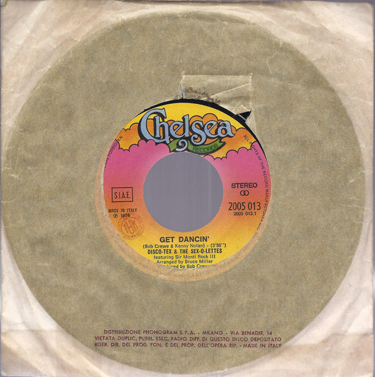 GET DANCIN'  part I - part II # DISCO-TEX & THE SEX-O-LETTES