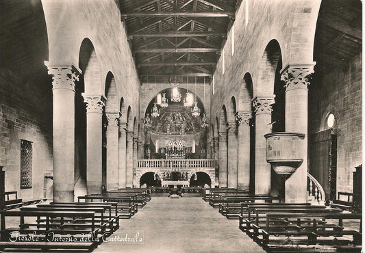 FIESOLE - INTERNO DELLA CATTEDRALE - NV