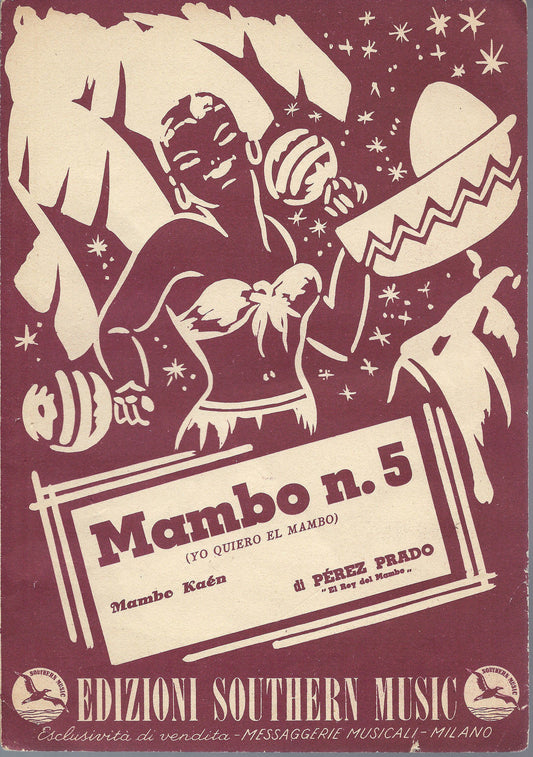 MAMBO N 5 (YO QUIERO EL MAMBO) - Perez Prado # SPARTITO