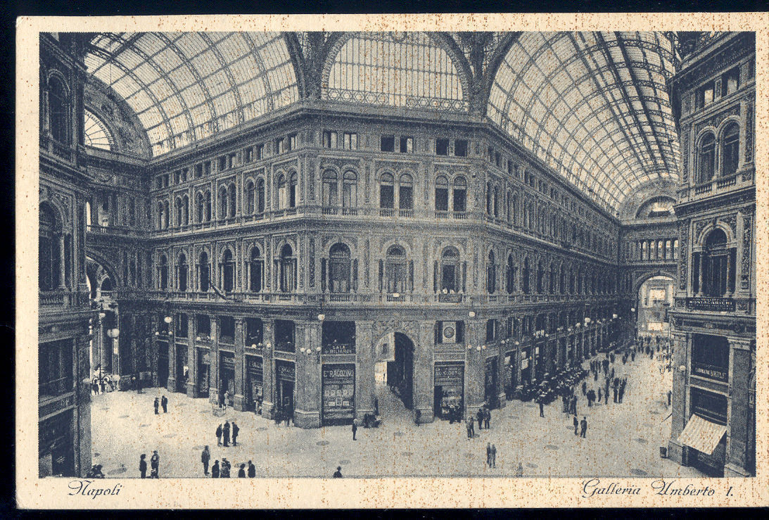 NAPOLI - GALLERIA UMBERTO I - V1932
