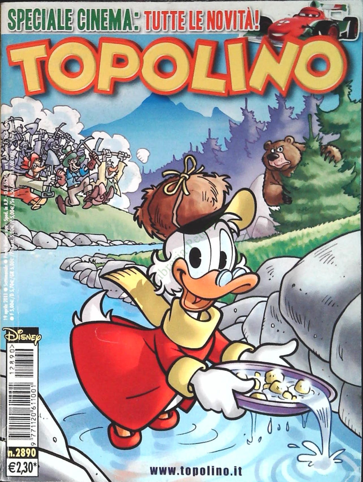 TOPOLINO N. 2890 - 19 APRILE 2011