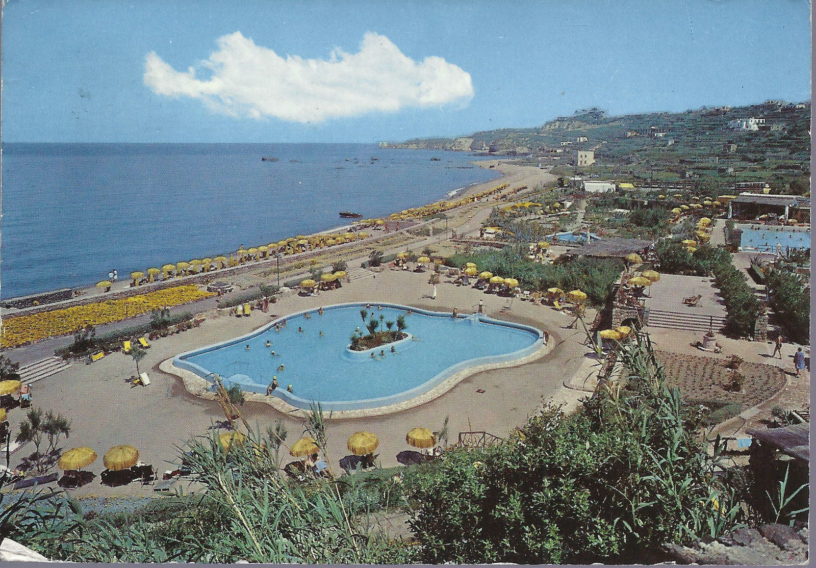 FORIO D'ISCHIA - GIARDINI TERME POSEIDON - V 1970 - FG
