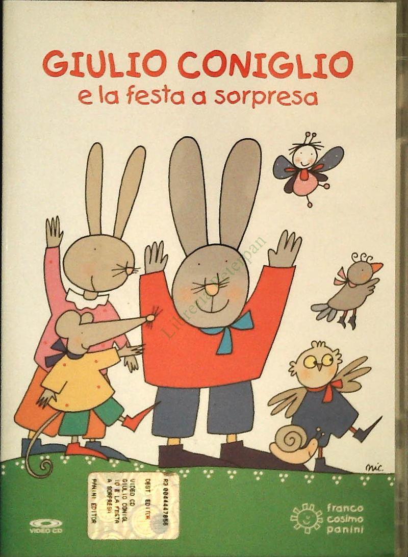 GIULIO CONIGLIO E LA FESTA A SORPRESA - DVD