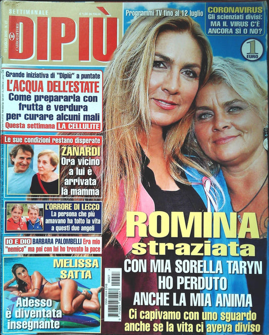 DI PIU' 10 LUGLIO 2020 - ROMINA - ZANARDI - BARBARA PALOMBELLI - MELISSA SATTA