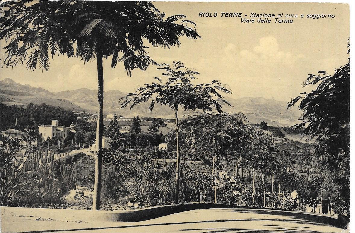RIOLO TERME - VIALE DELLE TERME - V1957