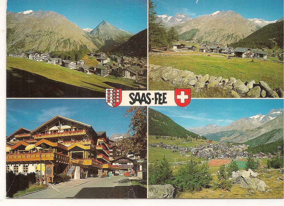 SAAS FEE -QUATTRO VEDUTE - V1987