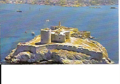 MARSIGLIA - VEDUTA AEREA DEL CASTELLO D'IF - V1969