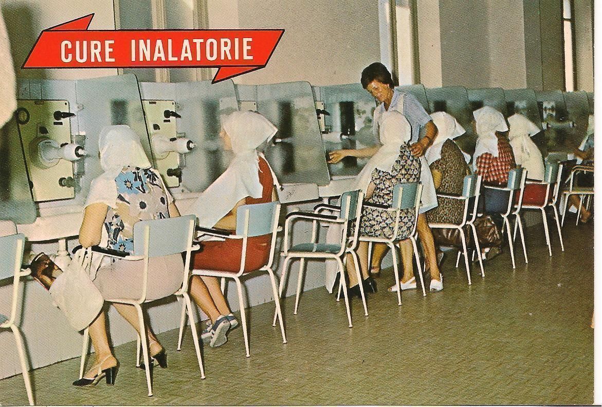 SALICE TERME - CURE INALATORIE - INALAZIONI - NV