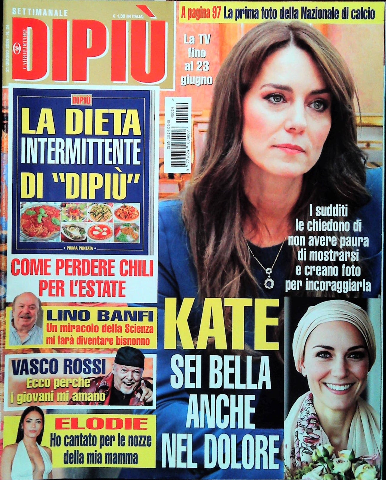 DI PIU' 21 GIUGNO 2024 - LINO BANFI - VASCO ROSSI - ELODIE