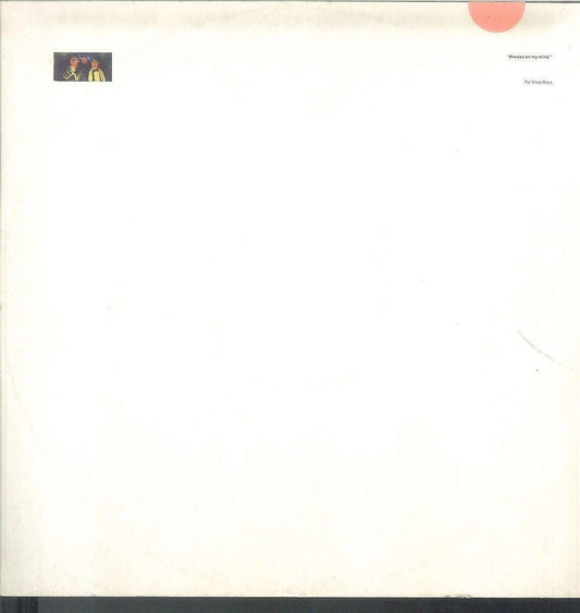 PET SHOP BOYS - SALWAYS ON MY MIND