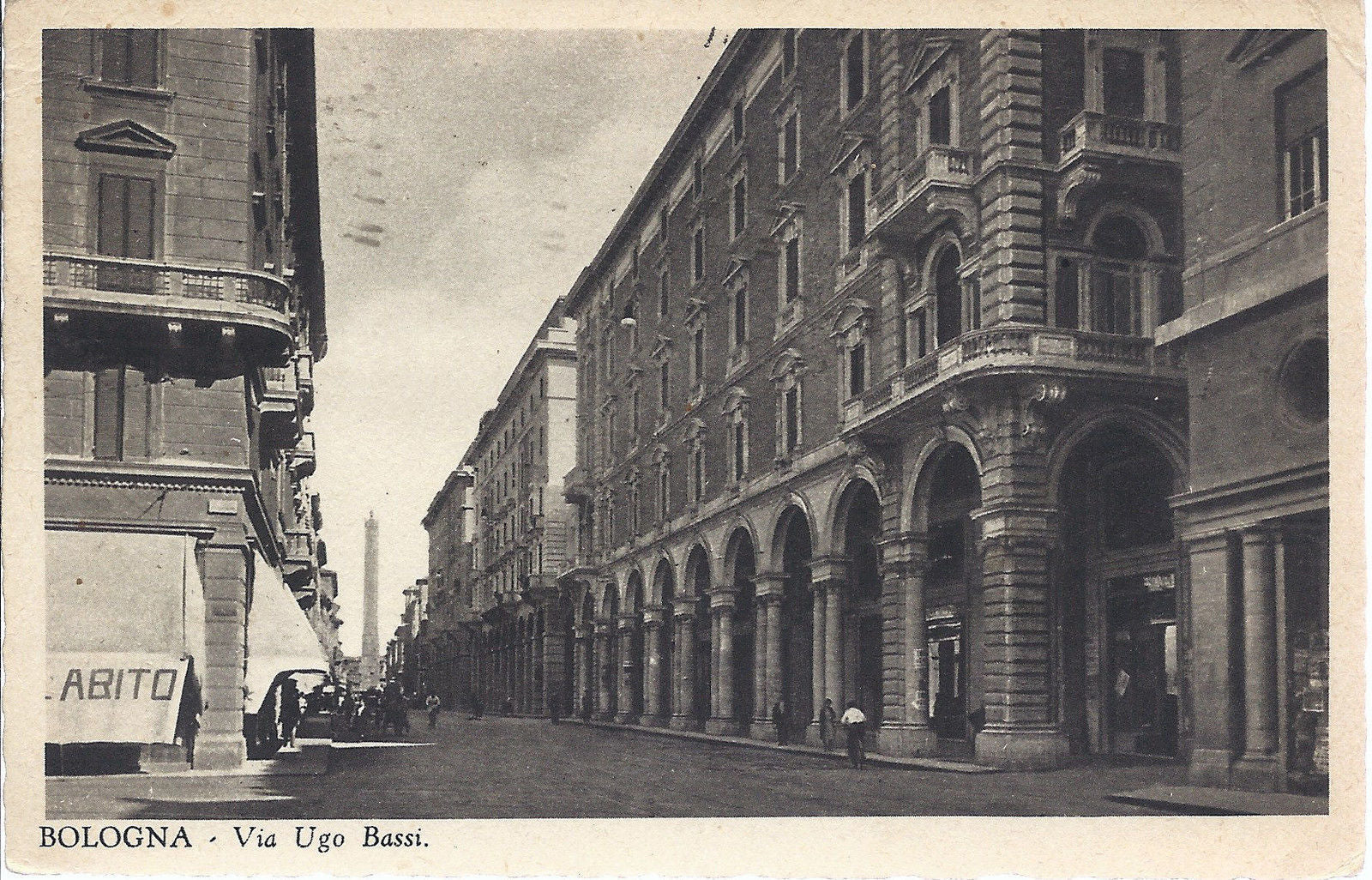 BOLOGNA - VIA UGO BASSI - V 1932 - FP