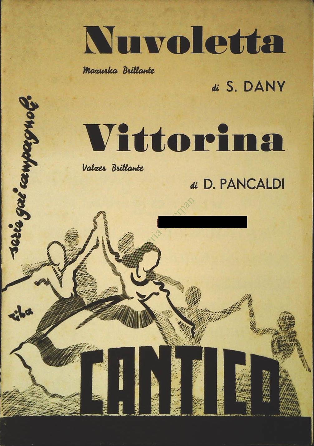NUVOLETTA.mazurka - VITTORINA.valzer - SPARTITO-SHEET MUSIC