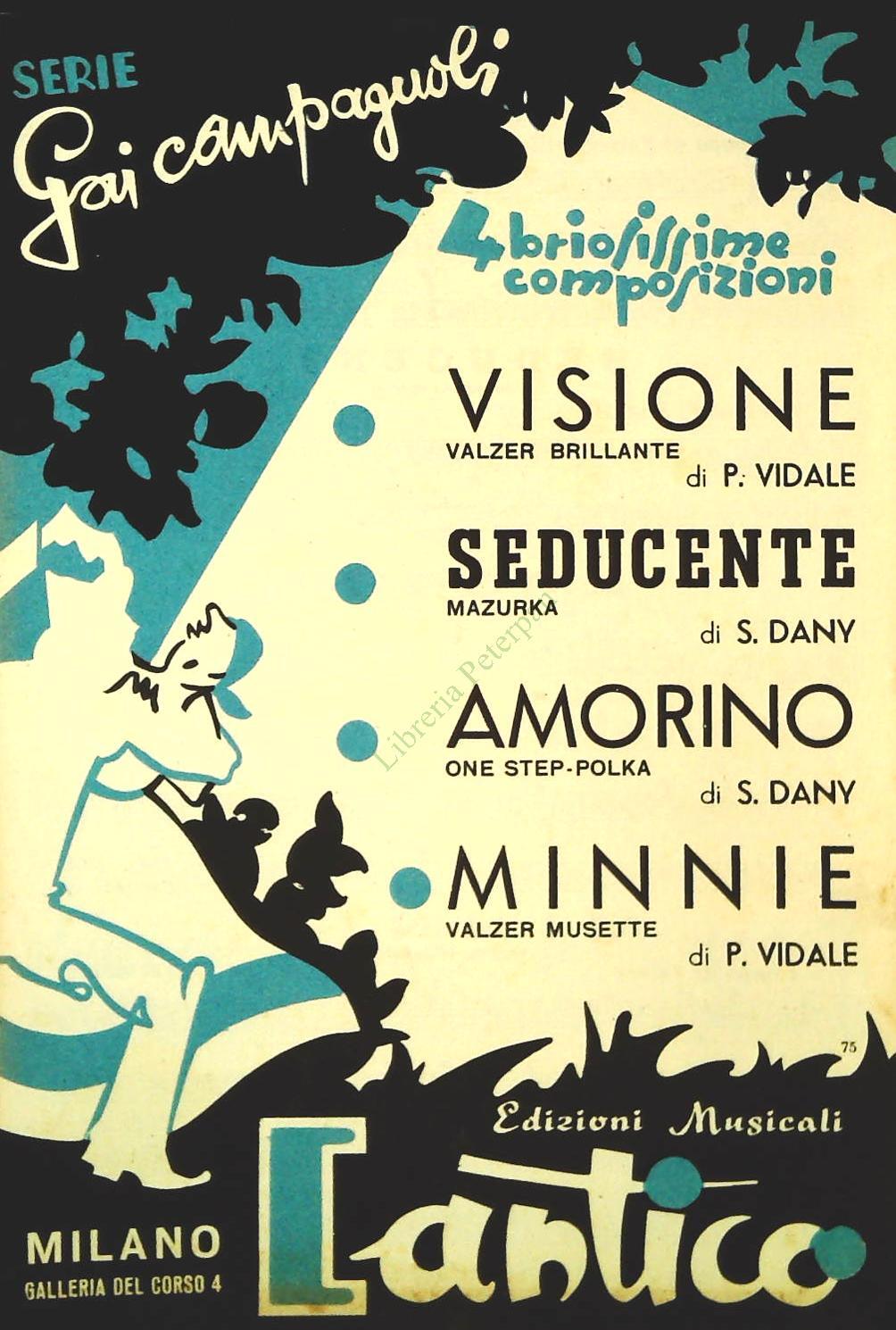 GAI CAMPAGNOLI - QUATTRO BRANI - SPARTITO-SHEET MUSIC