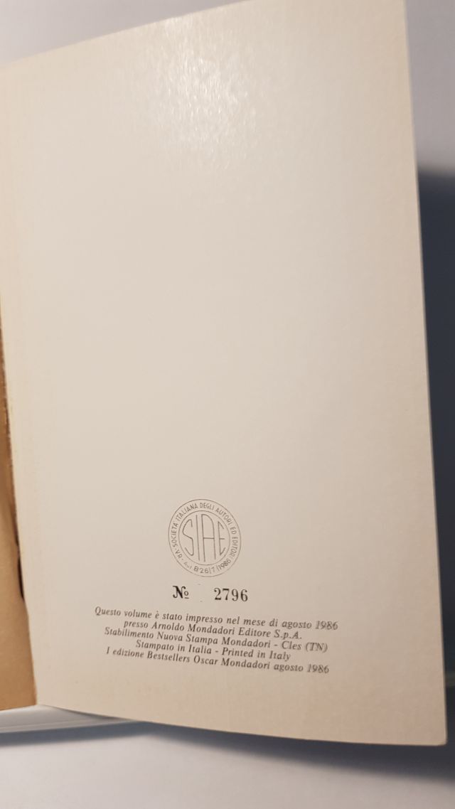 VIAGGIO IN PROVINCIA - LUCA GOLDONI - OSCAR 1986