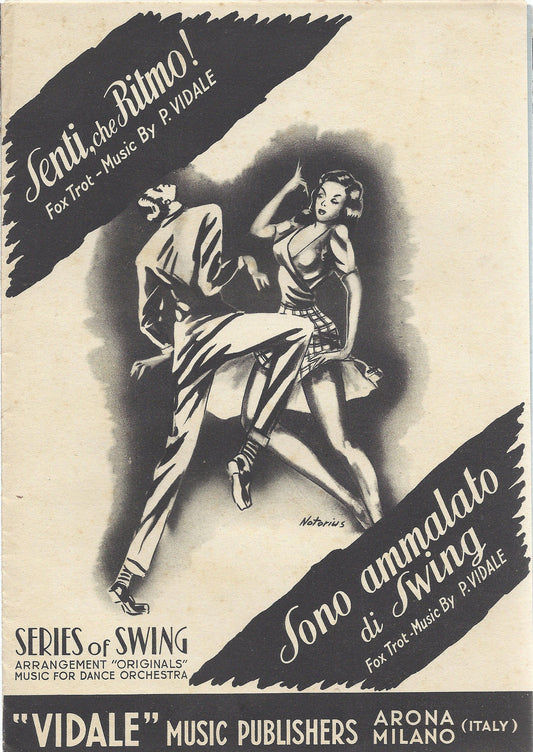SENTI, CHE RITMO! - SONO AMMALATO DI SWING  P. Vidale # SPARTITO
