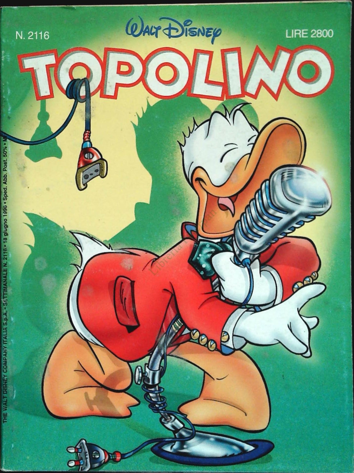 TOPOLINO N. 2116 - 18 GIUGNO 1996