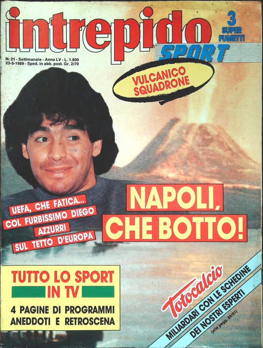 INTREPIDO SPORT 23 MAGGIO 1989 - NAPOLI CHE BOTTO