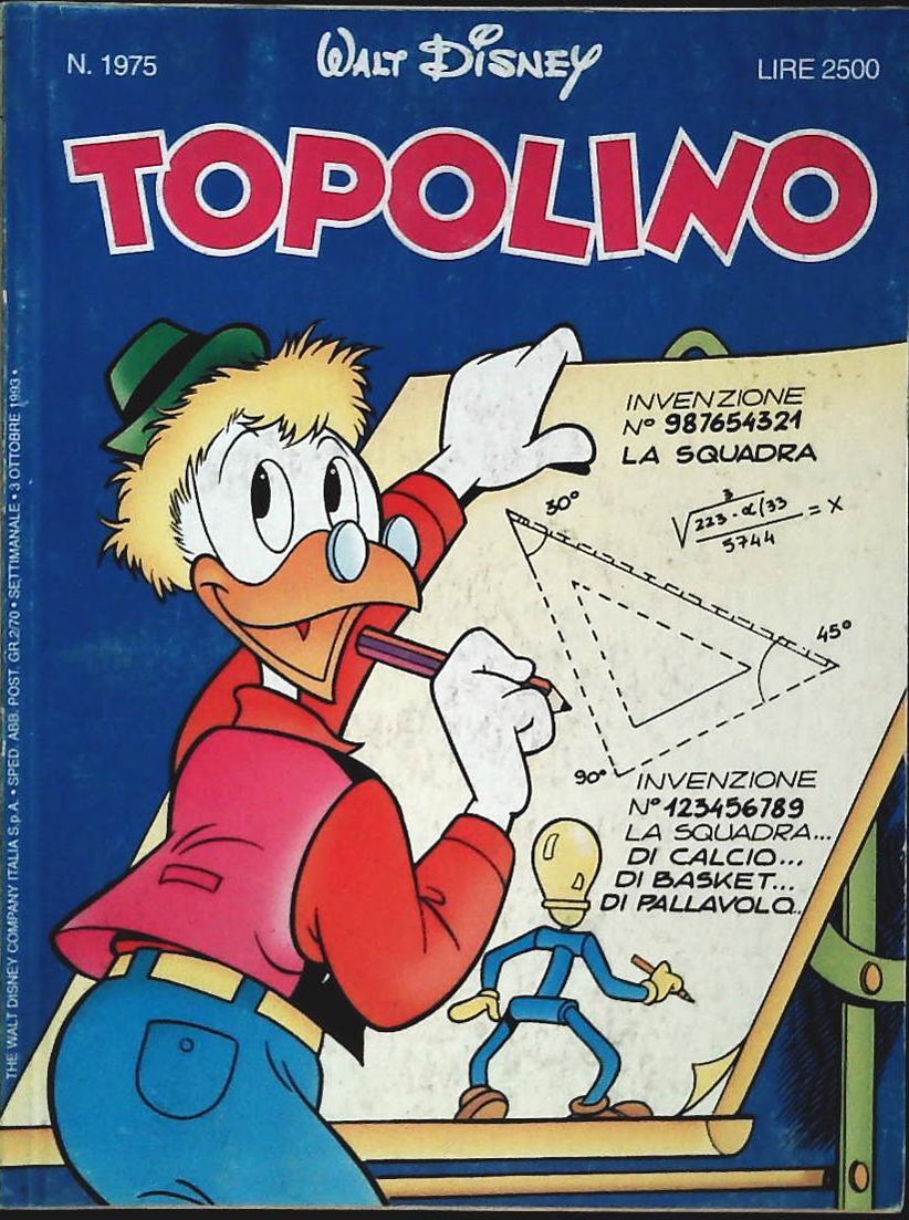 TOPOLINO N. 1975 - 3 OTTOBRE 1993